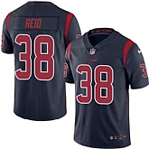 Nike Men & Women & Youth Texans 38 Justin Reid Navy Color Rush Limited Jersey,baseball caps,new era cap wholesale,wholesale hats